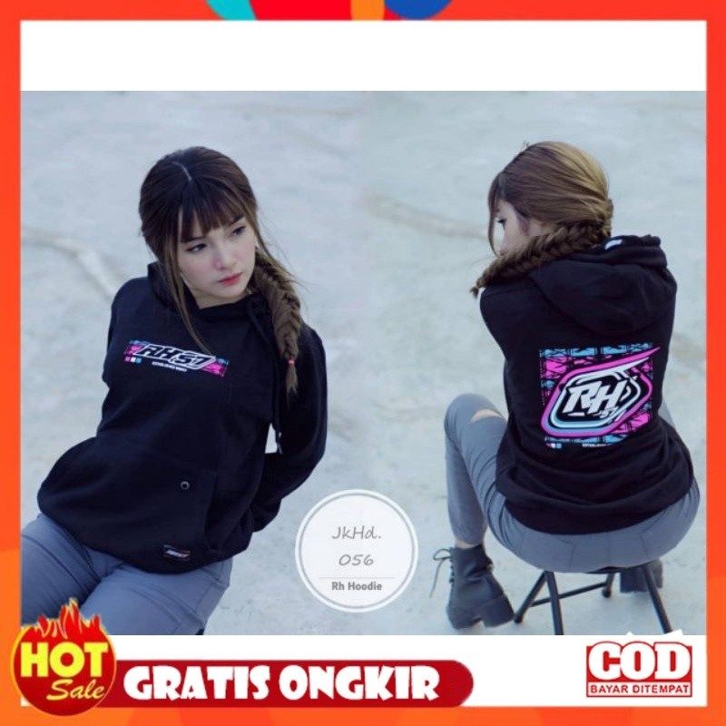 [PREMIUM ORIGINAL] JAKET HOODIE RACING HELL SWEATER HOODIE RACING HELL RH57 UNTUK DEWASA PRIA WANITA