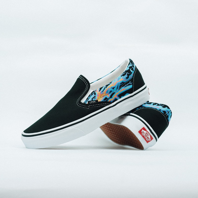 Vans Slip-on Electric Flame 100% Original BNIB