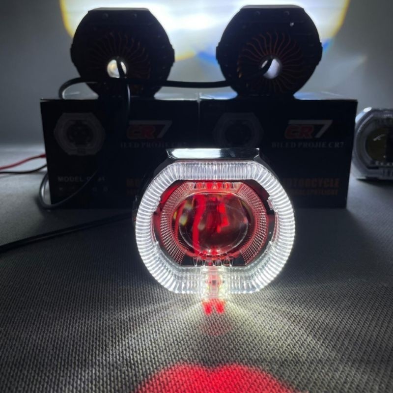 Lampu Projie Biled Ala Ala 3 inch Biled Cut Off CR7
