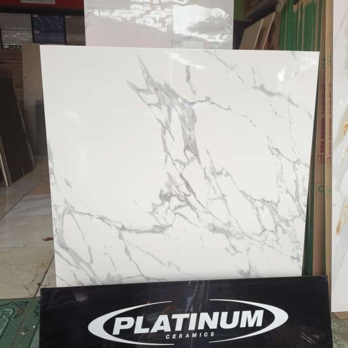 Granit lantai 80x80 platinum marble