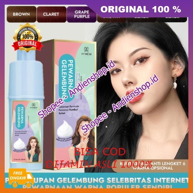 Shampo Pewarna Rambut Shampo Pewarna Rambut BerUban Instan Korea 100% ASLI