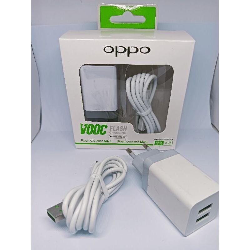 CHARGER CASAN 2USB OPPO A37 A37F ORI