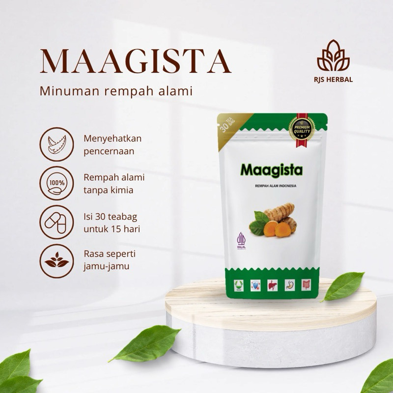 

MAAGISTA - Minuman rempah alami