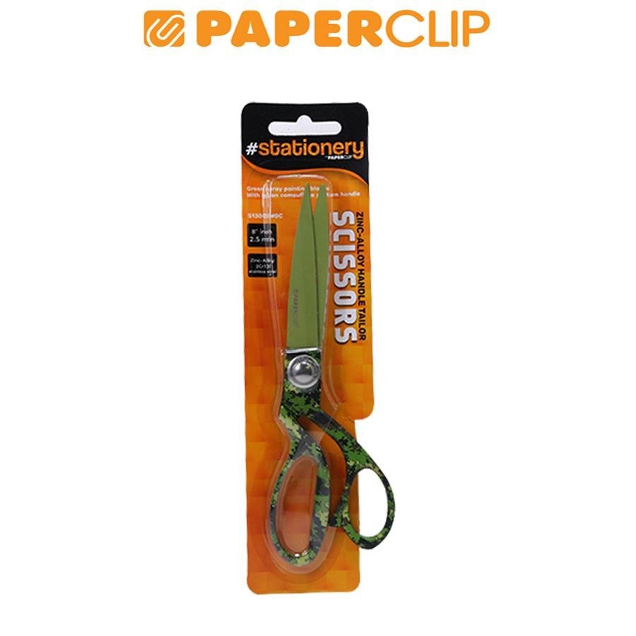 

GUNTING / SCISSORS S13001WGC 8INCH ZINC ALLOY - GREEN CAMOUFLAGE