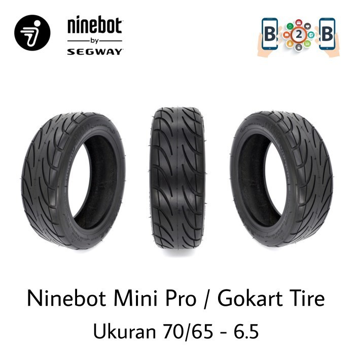 Ninebot Mini Pro / Gokart Tire by Segway - Ban Tubeless 70/65 - 6.5