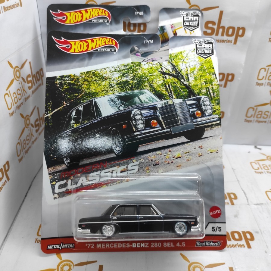 Hot Wheels Premium Modern Classics 72 Mercedes-Benz 280 SEL 4.5