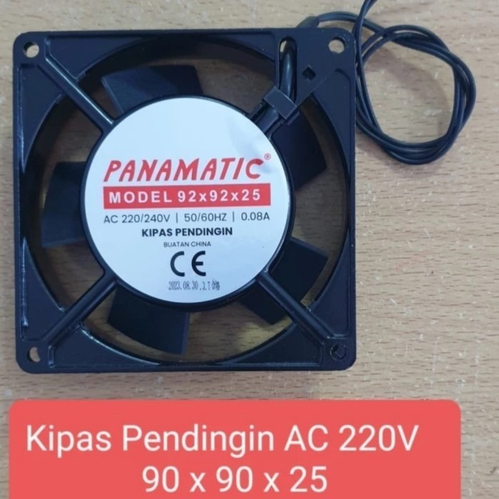 9x9 cooling fan kipas angin hexos kotak ac 220 220v 9cmx9cm 9x9 besi -ASK25