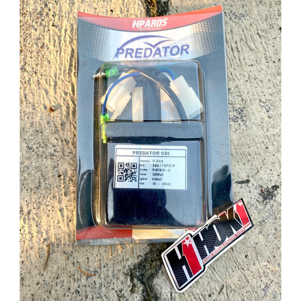 seperpat motor Cdi Predator Honda Beat Spacy Scoopy Karbu Cdi Racing Honda Beat