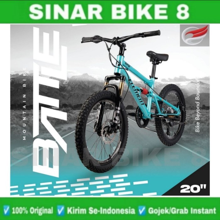 Sepeda Gunung Ukuran 20 Inch MTB ELEMENT MTB BATTLE 7 Speed