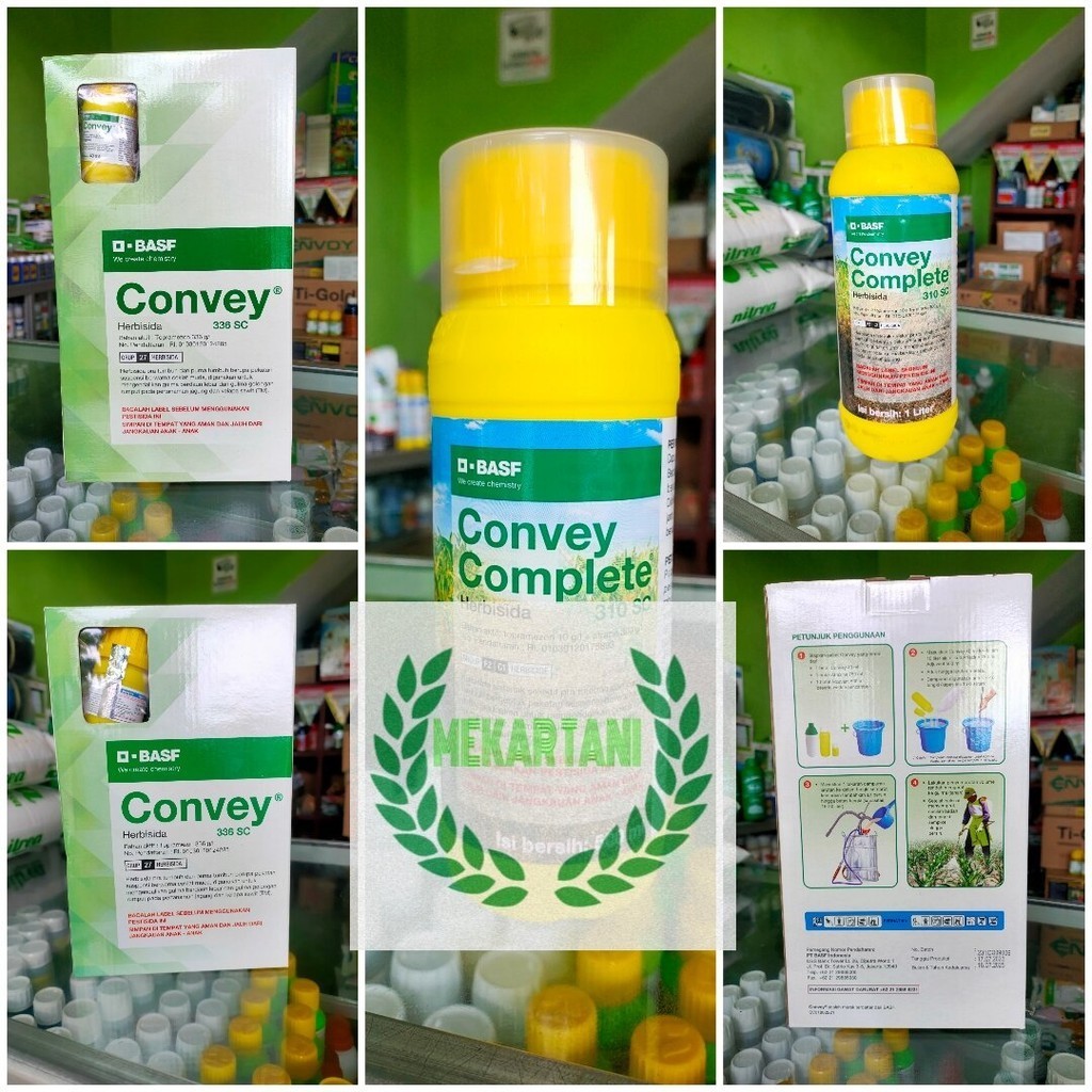 convey 1 liter 500ml convey complete / herbisida convey 336SC convey complete 336SC isi 500ml