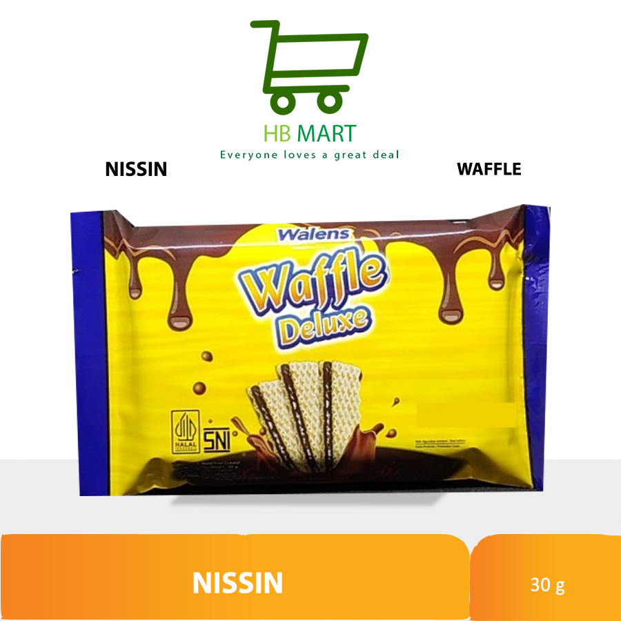 

NISSIN WALENS WAFFLE DELUXE WAFER COKLAT 30GR