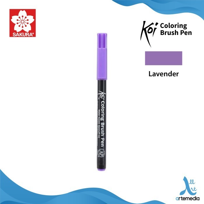 

Termurah~ Brush Pen Sakura Koi Coloring Brush Pen Pena Kuas Warna - 02/03 - LAVENDER