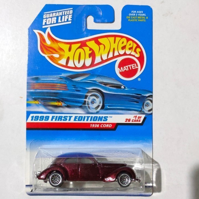 Hotwheels 1936 36 Cord merah 1999
