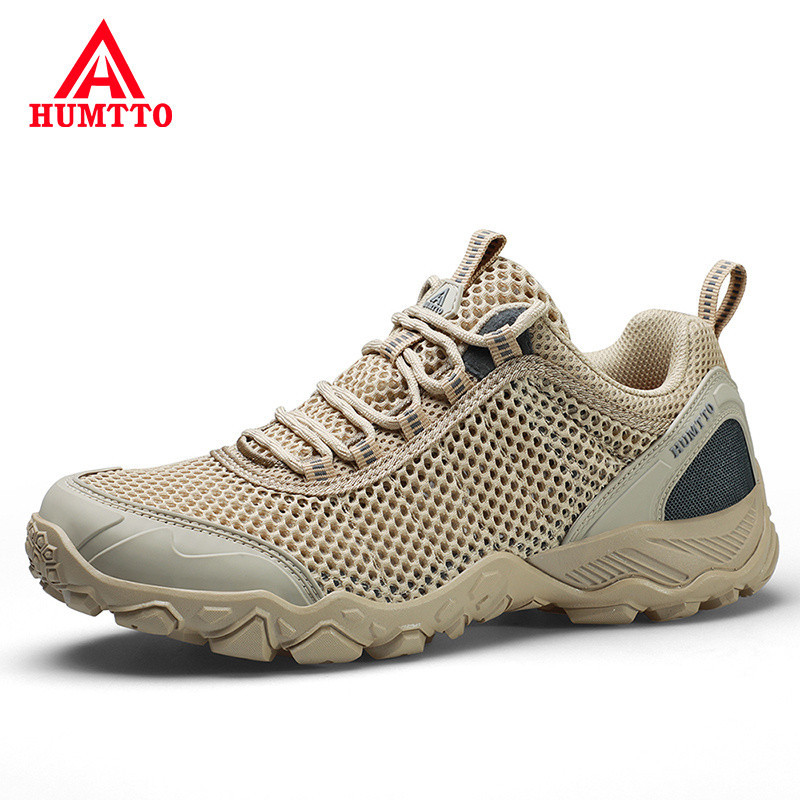 Humtto Sepatu Hiking  Sneakers Jalan Luar Ruangan  Pria Sepatu Olahraga Climbing Wanita Pria Sepatu 