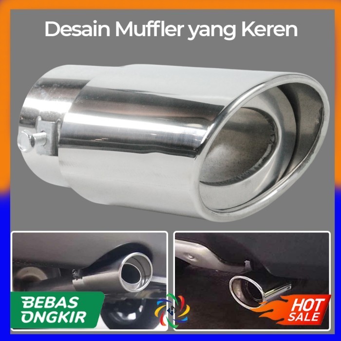 Variasi Knalpot Mobil / Muffler Ujung Pipa Knalpot Mobil Racing
