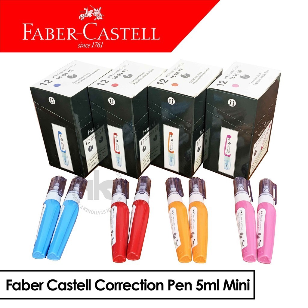 

Faber Castell Correction Pen 5ml Mini