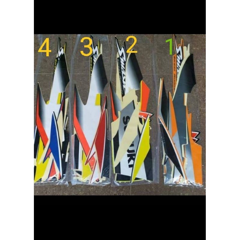 sticker Striping smash sr 2005 decal original