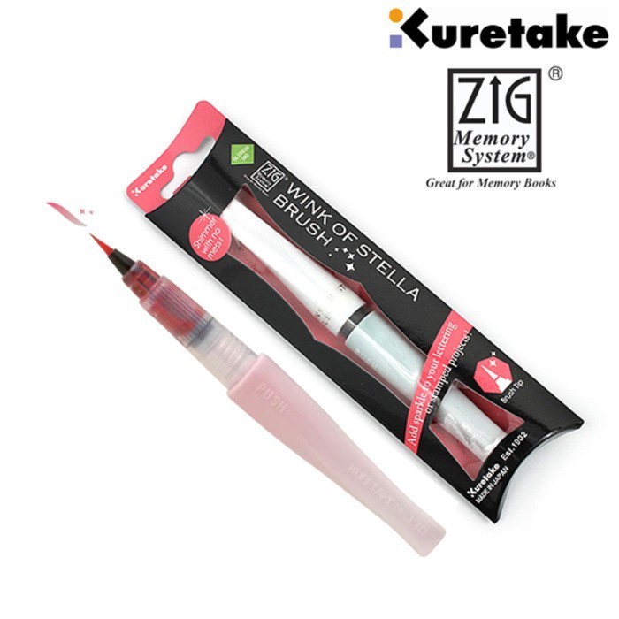 

Kuretake Wink of Stella Brush MS-55 / Pen Brush Zig Kuretake Wink Of Stella Brush