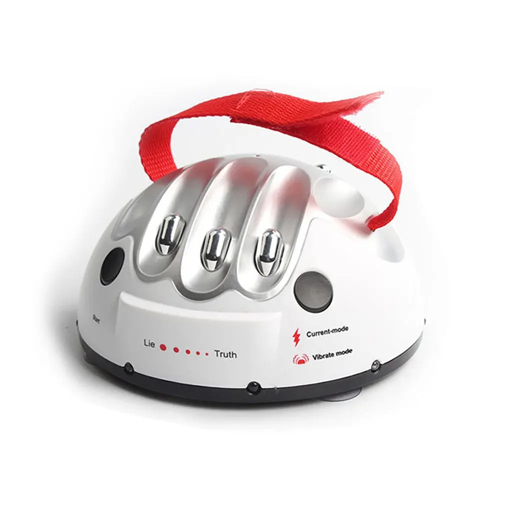 Polygraph Shocking Liar Micro Electric Lie Detector Test Truth Dare Game Tricky Game Board Game For 