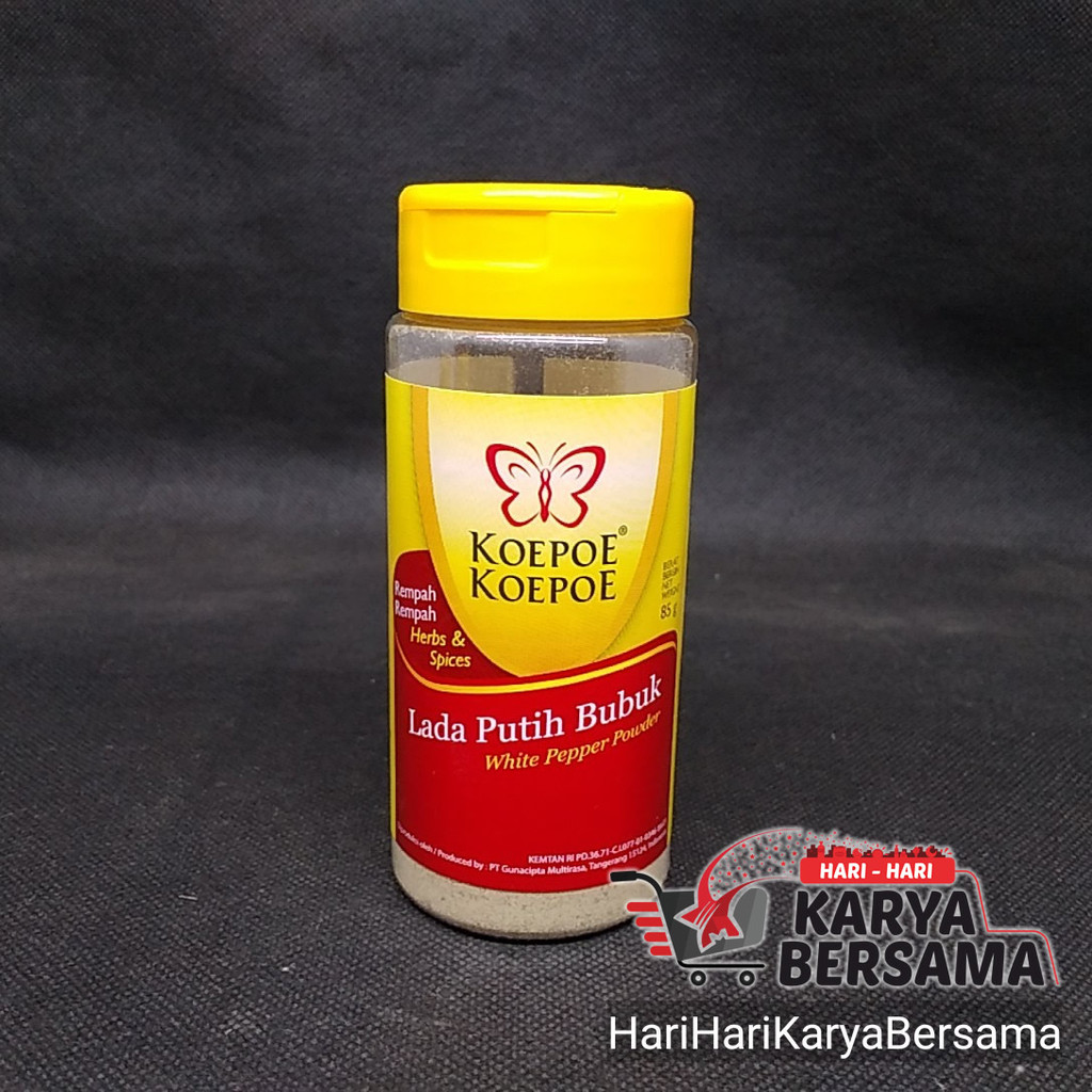 

BUMBU MASAK KOEPOE KOEPOE REMPAH REMPAH LADA PUTIH BUBUK 85GR