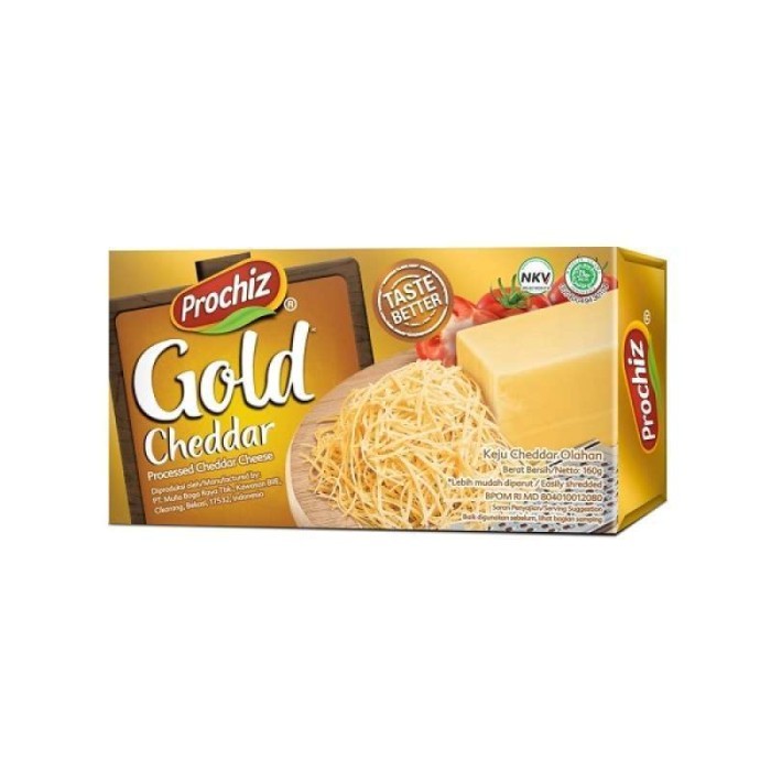 

PROCHIZ CHEDDAR CHEESE GOLD 160GR