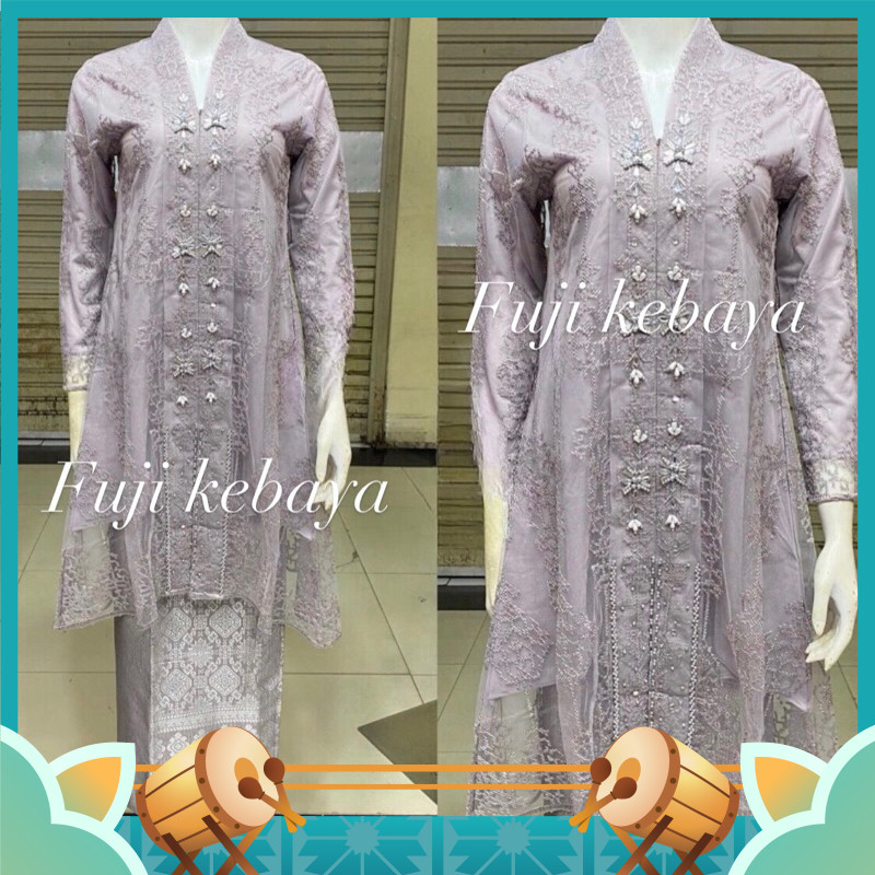 Baju Wanita Modern Keren Kekinian Kondangan Acara Formal / set Kebaya V kartini / kebaya tille / keb