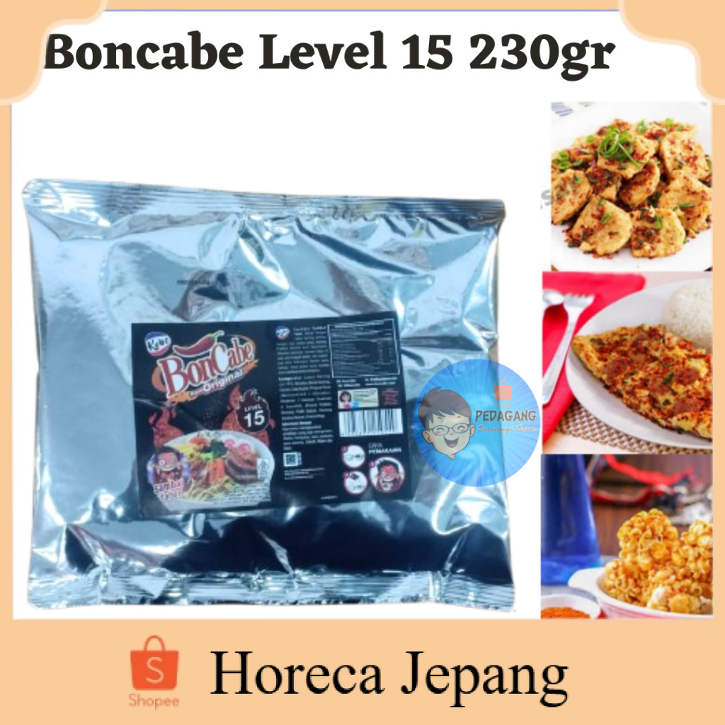 

Boncabe Level 15 230gr | Bon Cabe | Cabe Bubuk | Cabai Bubuk
