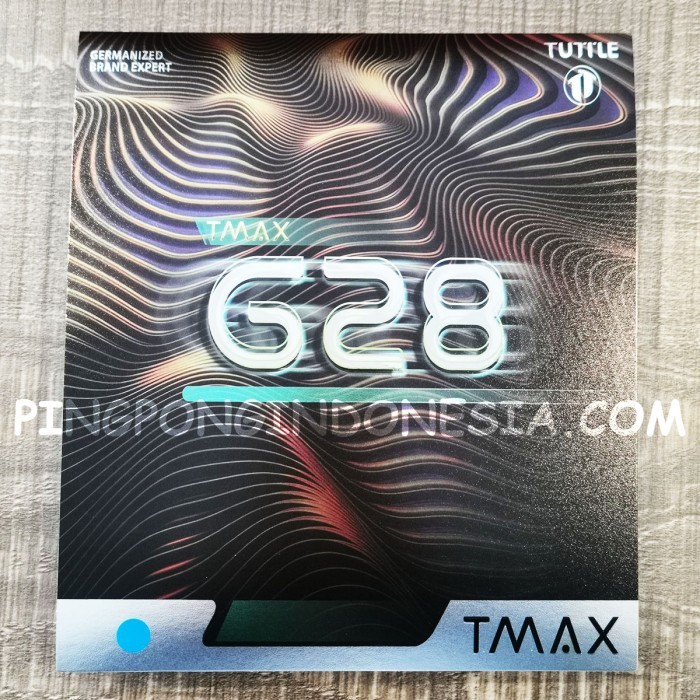 Tuttle TMAX G28 - Rubber Karet Pingpong Tenis Meja Bat Bet 2.1mm Hardness 44-46 Tuttle TMX 28 - Biru