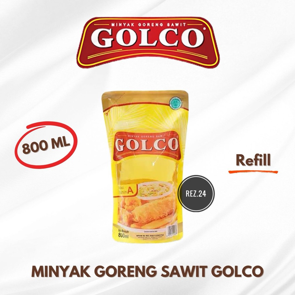 

MINYAK GORENG GOLCO 800ml KEMASAN BOTOL