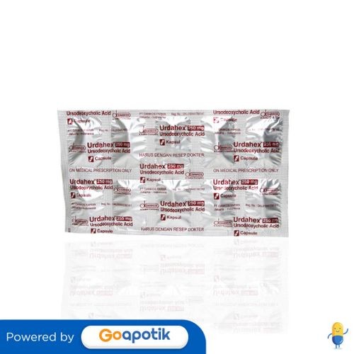 Urdahex 250 Mg Strip 10 Kapsul