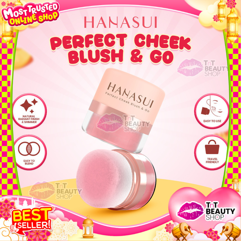 Hanasui Perfect Cheek Blush & Go Powder - Blush On | Tnt Beauty Shop