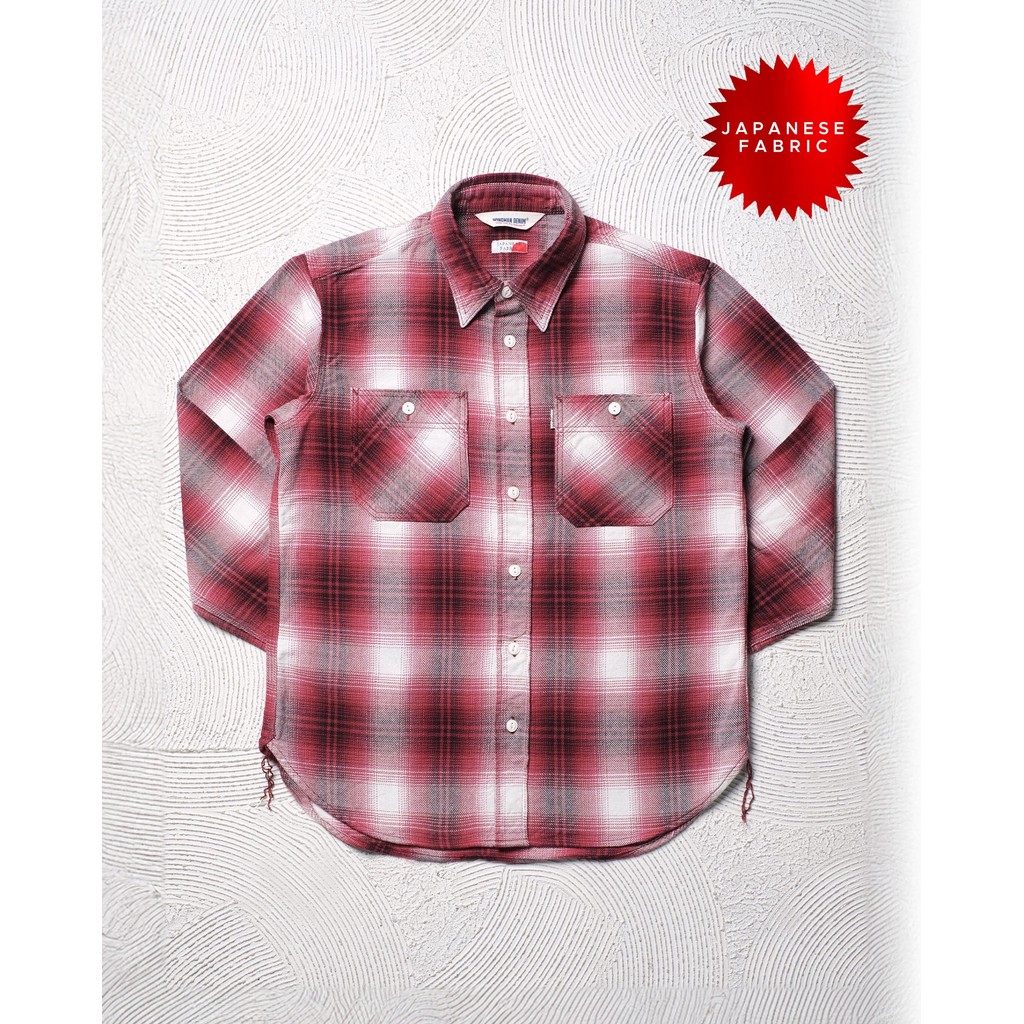 WINGMAN DENIM - HEAVY FLANNEL | NOMADIC RED