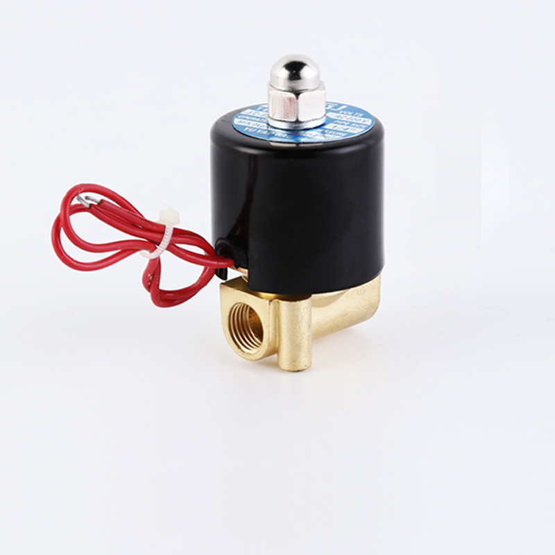 1/8" 1/4" Brass Solenoid Valve Normally Closed Solenoid Valve 24V 12V 220V 110V