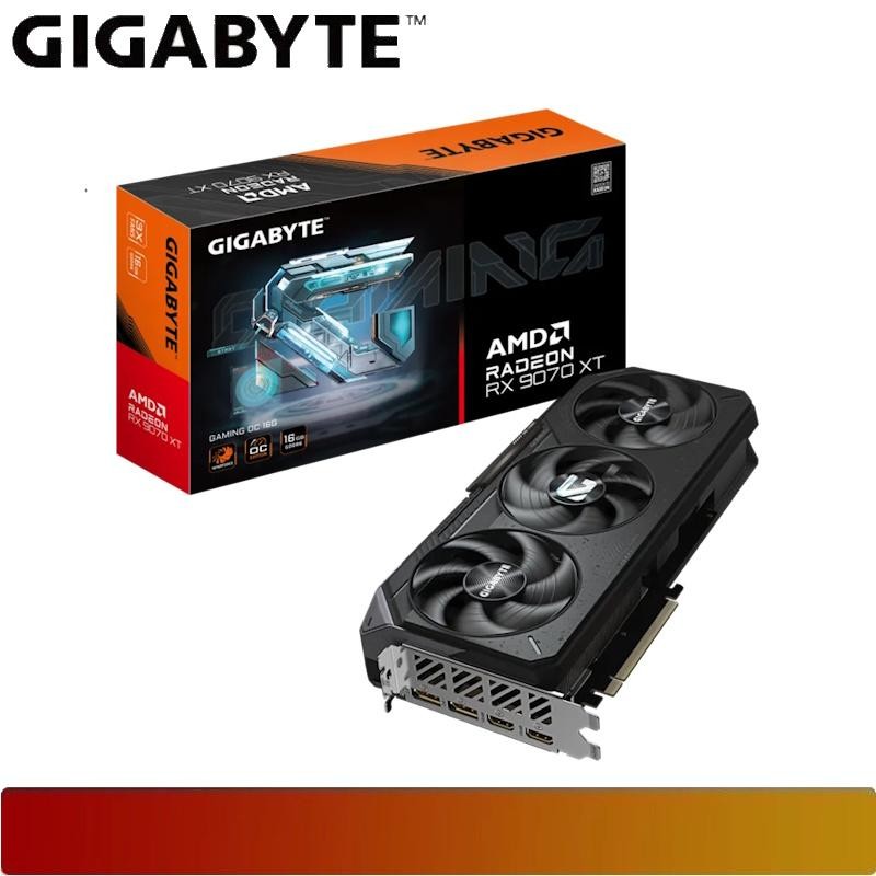GIGABYTE Radeon RX 9070 XT GAMING OC 16G