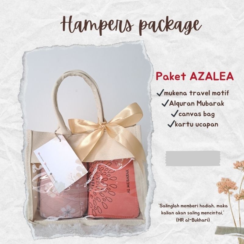 

Hampers Mukena + sejadah atau Al-quran atau Mukena saja/ keluarga oleh oleh