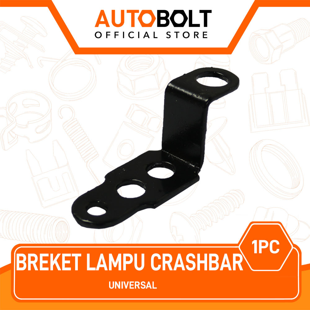 Breket Lampu Crashbar Universal Semua Jenis Motor Revo & Scoopy & Beat & Mio & Vario & Nmax & PCX & 
