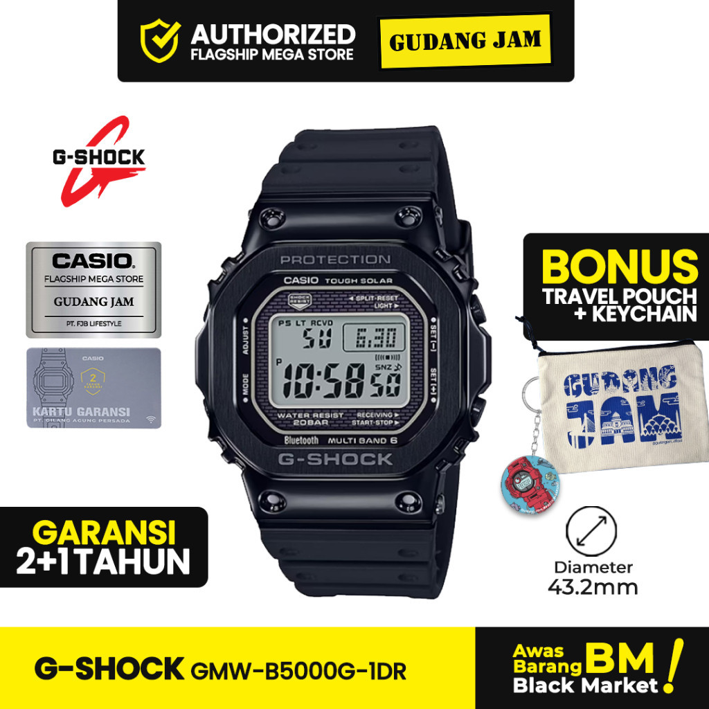Jam Tangan G-Shock GMW-B5000G-1DR GMW-B5000G GMW-B5000 GMWB5000G GMW B5000