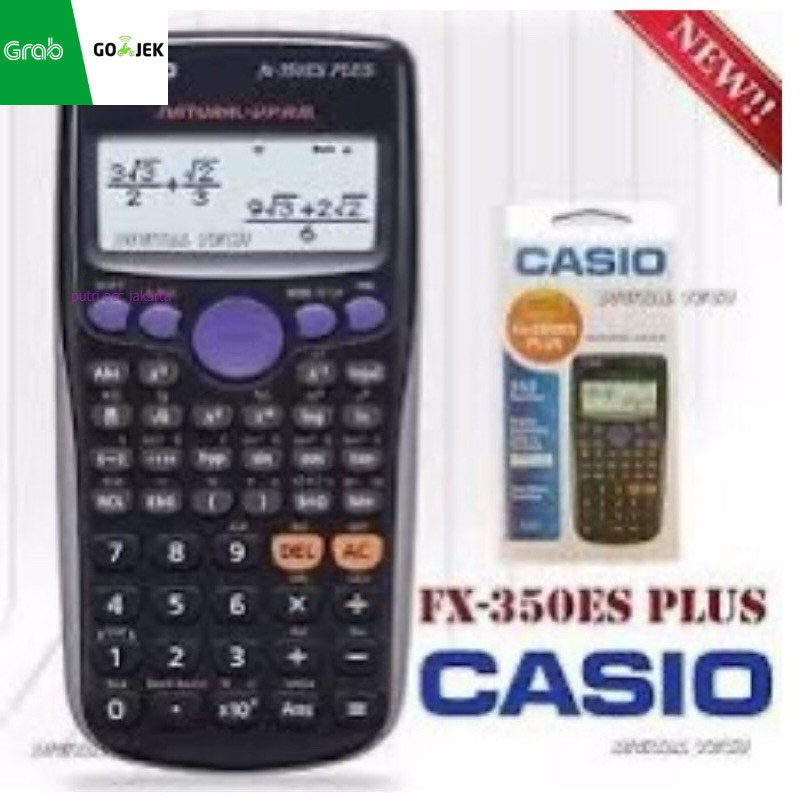

kalkulator scientific casio fx350es plus kalkulator ilmiah casi fx-350-es plus termurah