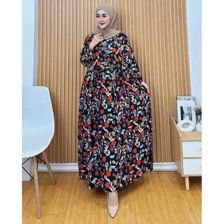 GAMIS RAYON VISCOSE PREMIUM TERBARU - RAYON PREMIUM VISCOSE - GAMIS TERBARU 2024