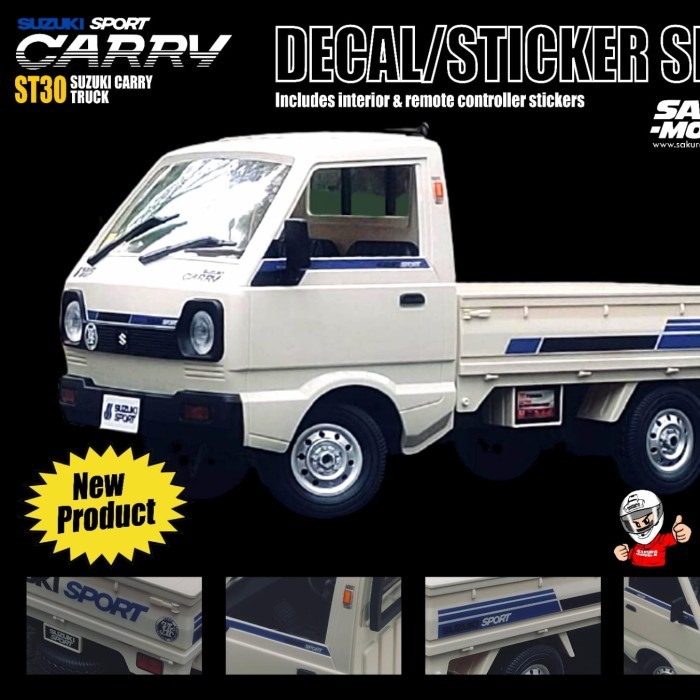 Decal/Sticker Set Suzuki Sport RC WPL D12