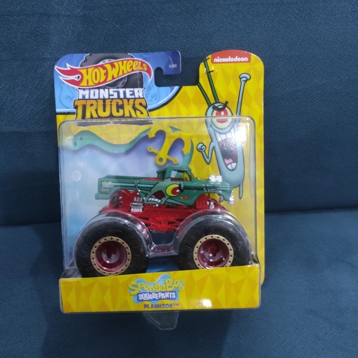 Hot Wheels Monster Truck Plankton SpongeBob SquarePants HWN80