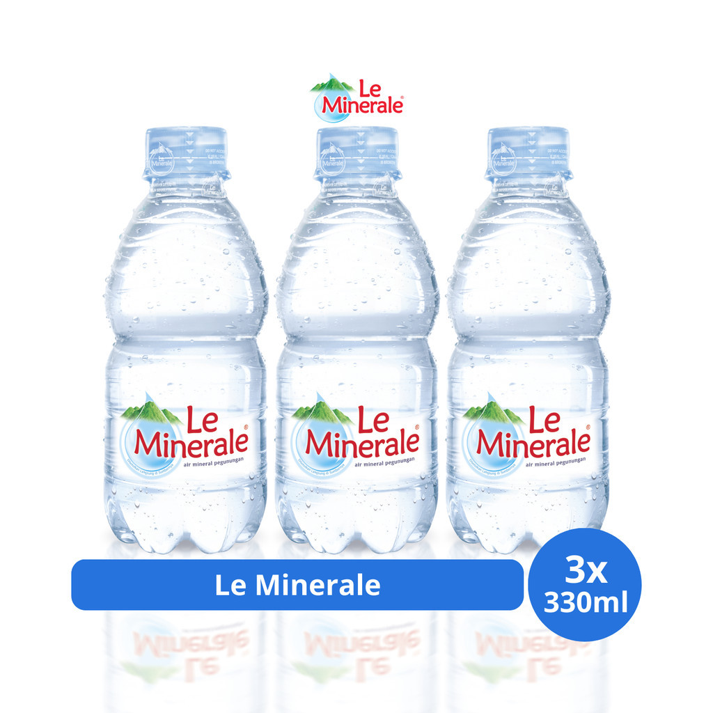 

Le Minerale 330ml x 3 pcs