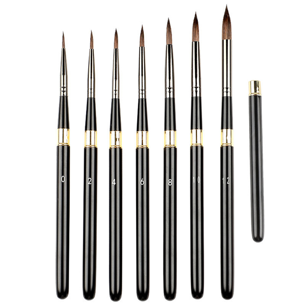 

1PCS Wolf Hair Paint Brush High Quality Art Painting Brushes Detachable Rod Artistic Watercolor Brush for Drawing Art Supplies