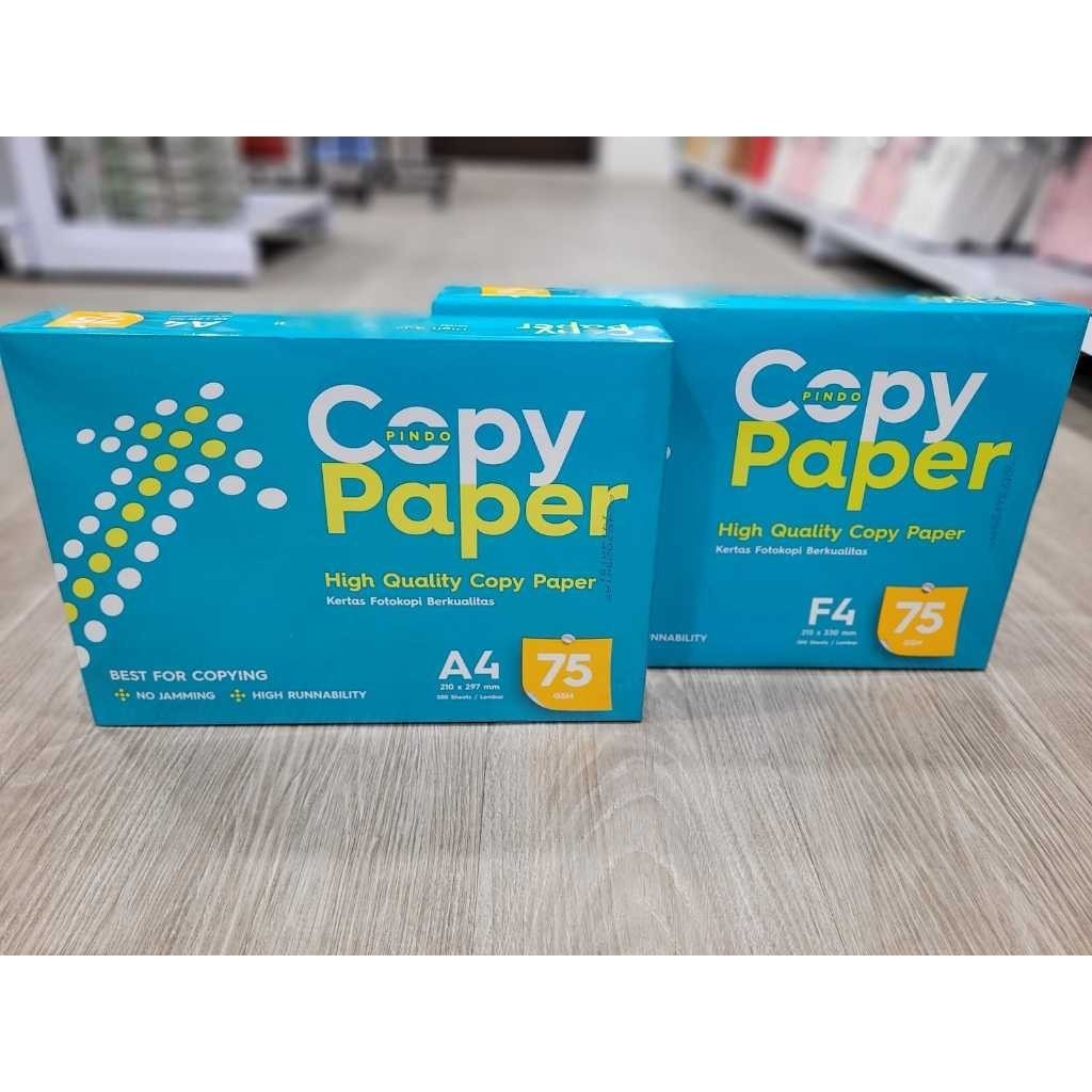 

Kertas HVS Copy Paper 75 Gsm Ukuran A4 & F4 -CBY