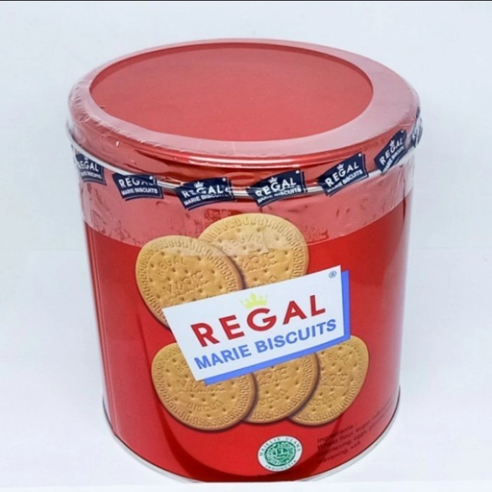 

Regal Marie biscuits 550gr kaleng