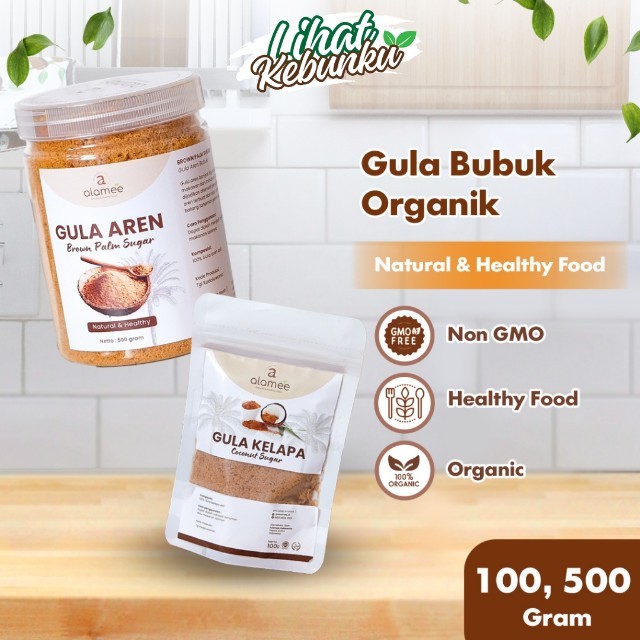 

Gula Semut Kelapa Aren Organik Asli Bubuk Coconut Sugar Premium Powder Natural Organik Organic 500gr LIHAT KEBUNKU