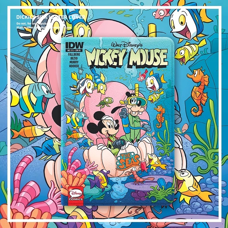 Mickey Berwarna-warni Disney case tablet Samsung A8 10.5 inch A9 8.7 inch A9+ 11 inch S6 Lite 10.4 i