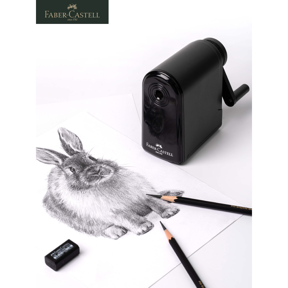 

Faber-Castell Sketch Charcoal Art Painting Special Hand-Crank Large Capacity Pencil Sharpener for Sketch Student Art Supplies