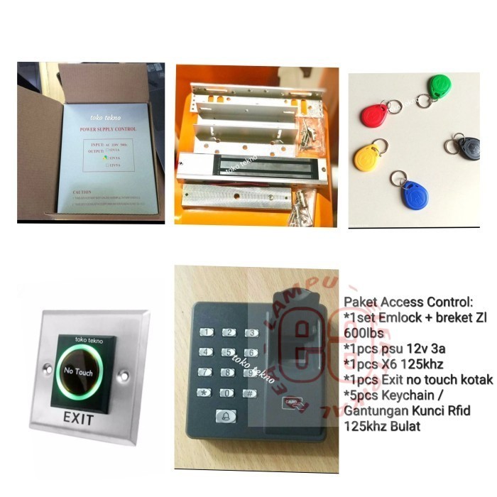 

Paket Access Control 19 Fingerprint X6 untuk Pintu Kayu - P. Aluminium Murah Berkwalitas