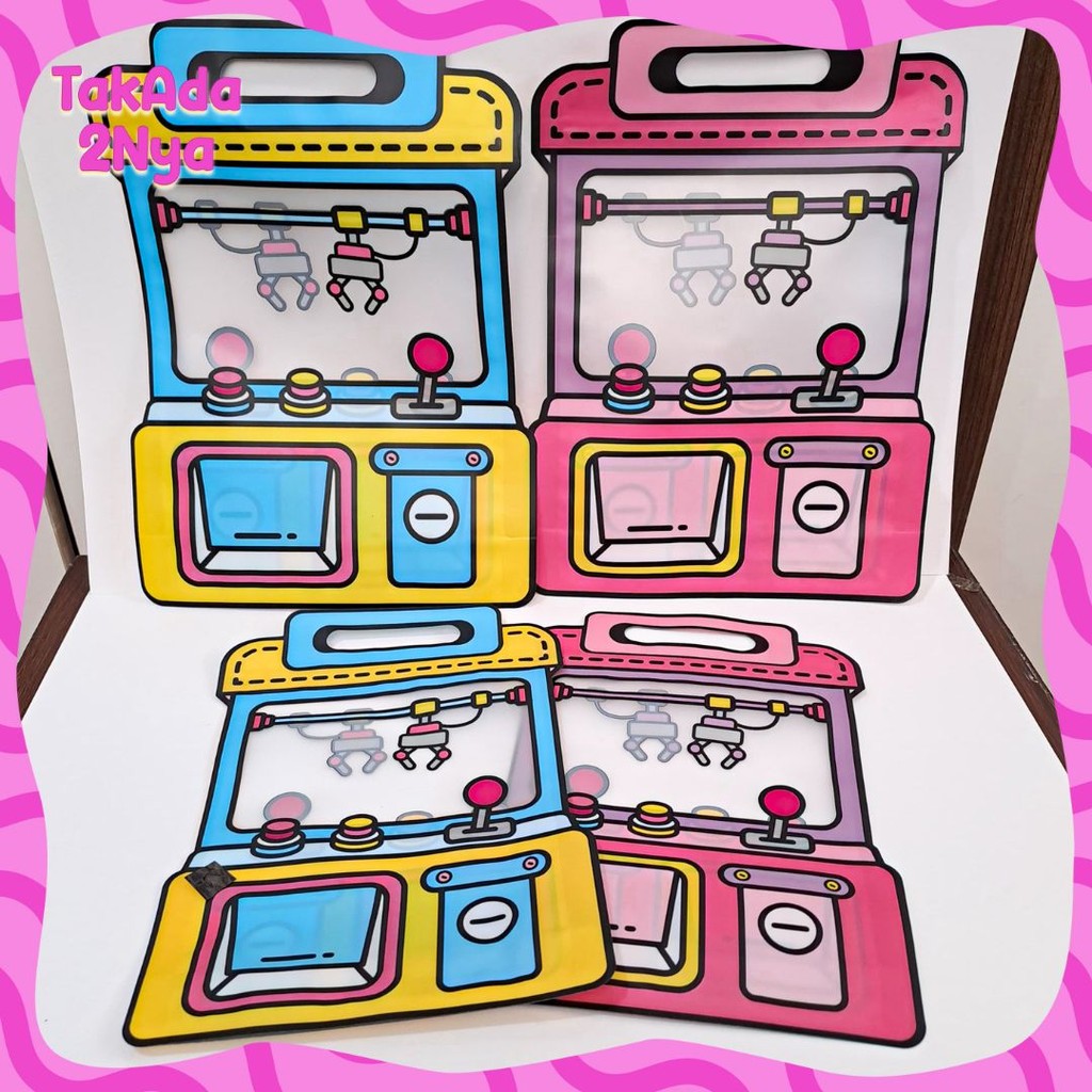 

Map Pouch Ziplock Mesin Capit Besar dan Kecil Kemasan Hadiah Goody Bag Goodie Unik Plastik